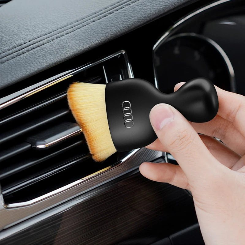 NEW - car Interior Cleaning Soft Brush Tool Dust Remover For Audi A1 A2 A3 A4 A5 A6 A7 A8 Q1 Q2 Q3 Q4 Q5 Q6 Q7 Q8 RS4 S6 B8 Quattro TT
