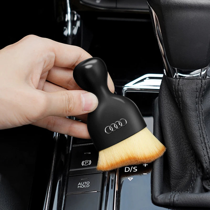 NEW - car Interior Cleaning Soft Brush Tool Dust Remover For Audi A1 A2 A3 A4 A5 A6 A7 A8 Q1 Q2 Q3 Q4 Q5 Q6 Q7 Q8 RS4 S6 B8 Quattro TT