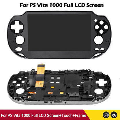 NEW - LCD Screen oled Display Screen For PSVITA1000 PS VITA 1000 VITA1000 LCD Display + Touch + Frame Full Assembly